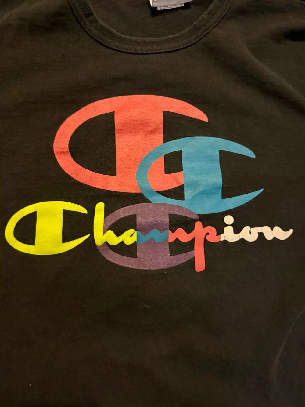 Champion Graphic T-Shirt Bundle 4 Piece Men’s Large Logo Tees - Picture 14 of 15